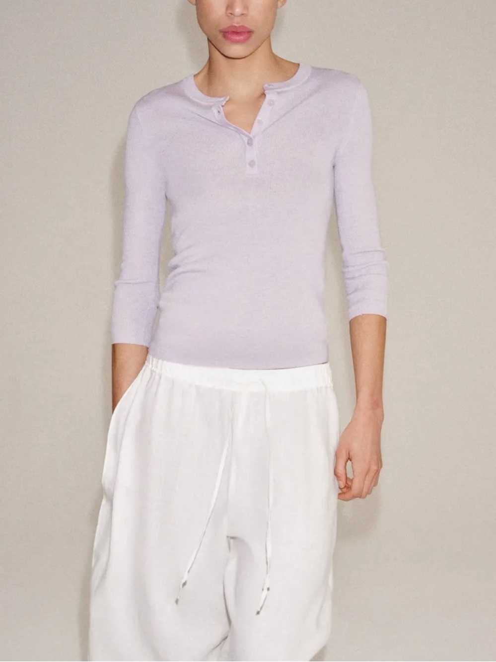 NWT ZARA BUTTON KNIT SWEATER
